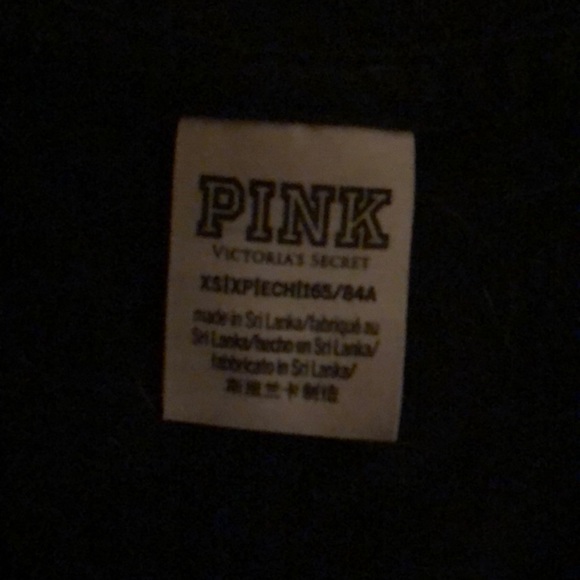 Black and white PINK Victoria’s Secret tank top - Picture 3 of 4